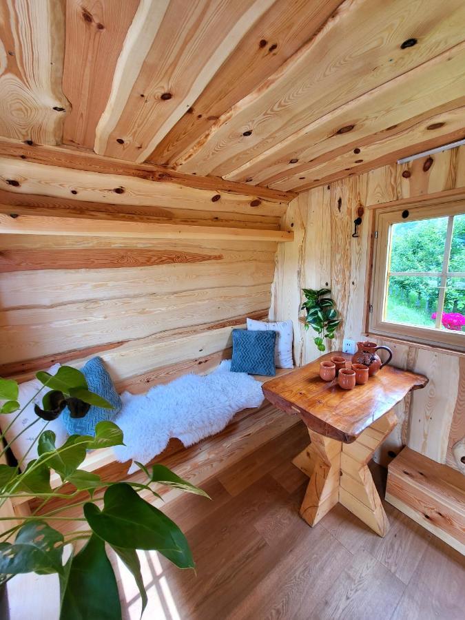 Unique Wooden Holiday House In Nature Lukovica pri Domzalah Экстерьер фото